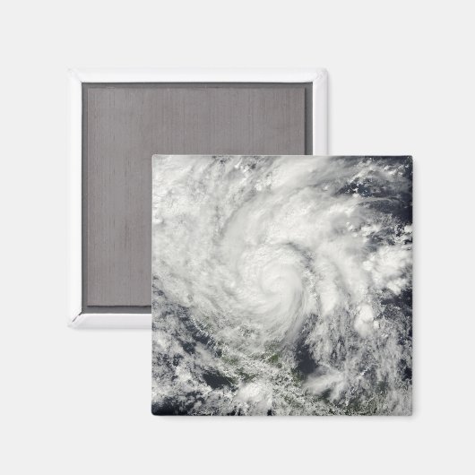 Orkaan Ida over Nicaragua Magneet (Voorkant / Achterkant)