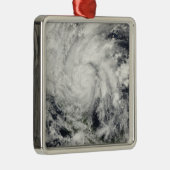 Orkaan Ida over Nicaragua Metalen Ornament (Rechts)