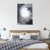 Orkaan Igor in de Atlantische Oceaan Canvas Afdruk (Insitu (Slaapkamer))