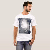 Orkaan Igor in de Atlantische Oceaan T-shirt (Voorkant volledig)