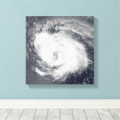 orkaan Ike 3 Canvas Afdruk (Insitu (Houten vloer))