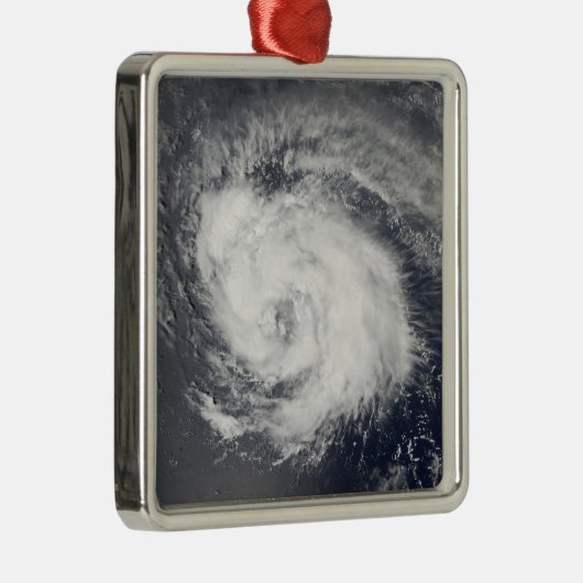 orkaan Ike 3 Metalen Ornament (Rechts)