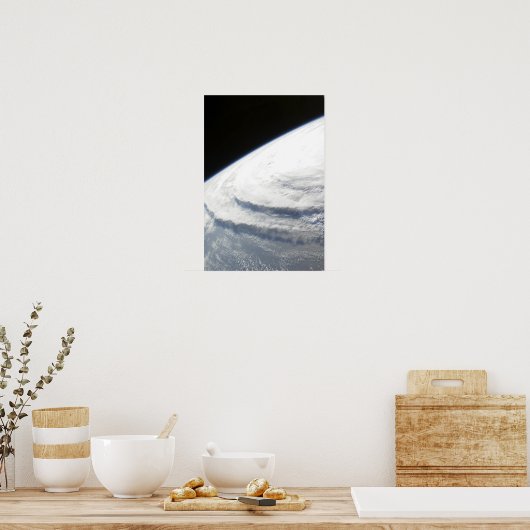 orkaan Ike 3 Poster (Keuken)