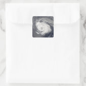 orkaan Ike 3 Vierkante Sticker (Tas)