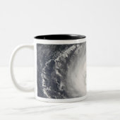 orkaan Ike 4 Tweekleurige Koffiemok (Links)