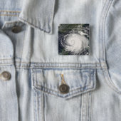 orkaan Ike 4 Vierkante Button 5,1 Cm (In situ)