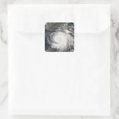 orkaan Ike 4 Vierkante Sticker (Tas)