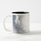 orkaan Ike 5 Tweekleurige Koffiemok (Links)