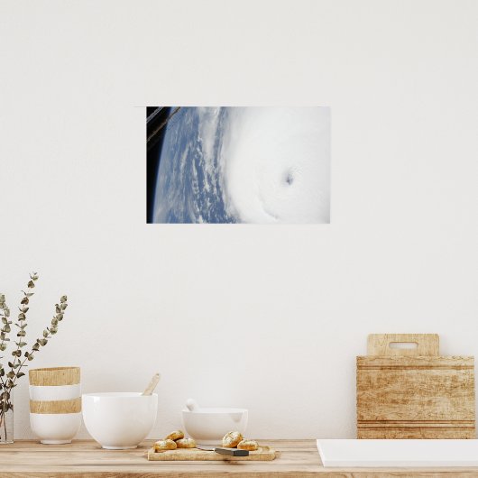 orkaan Ike 6 Poster (Keuken)