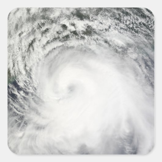 orkaan Ike 6 Vierkante Sticker (Voorkant)