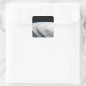 Orkaan Ike 7 Vierkante Sticker (Tas)