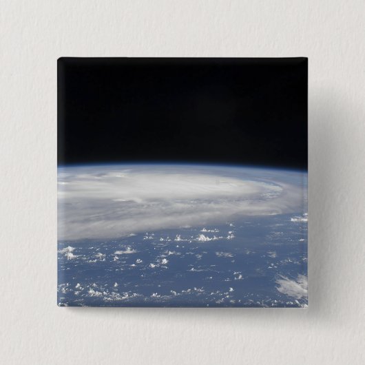 Orkaan Ike 8 Vierkante Button 5,1 Cm (Voorkant)