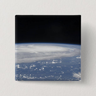 Orkaan Ike 8 Vierkante Button 5,1 Cm