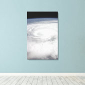 orkaan Ike Canvas Afdruk (Insitu (Houten vloer))