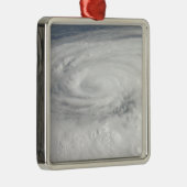 orkaan Ike Metalen Ornament (Rechts)