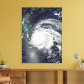 Orkaan Ike over Cuba, Hispaniola Canvas Afdruk (Insitu (Woonkamer))
