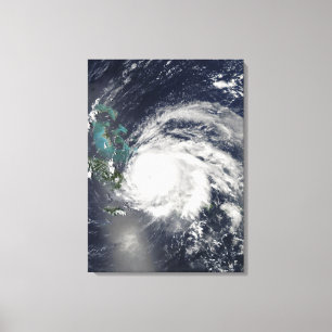 Orkaan Ike over Cuba, Hispaniola Canvas Afdruk