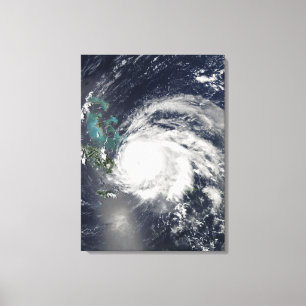Orkaan Ike over Cuba, Hispaniola Canvas Afdruk