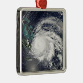 Orkaan Ike over Cuba, Hispaniola Metalen Ornament (Rechts)