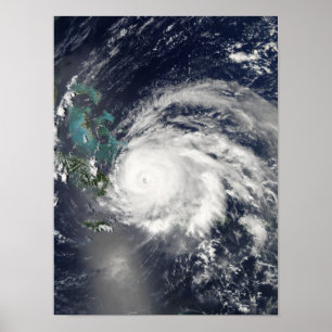 Orkaan Ike over Cuba, Hispaniola Poster