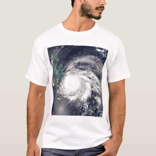 Orkaan Ike over Cuba, Hispaniola T-shirt (Voorkant)