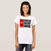 orkaan Irene Survivor T-shirt (Voorkant volledig)