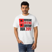 orkaan Irene Survivor T-shirt (Voorkant volledig)