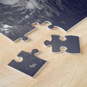 Orkaan Irene trekt door de Bahama's. Legpuzzel (Zijkant)