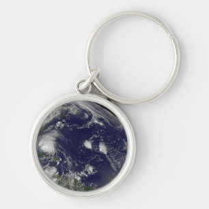 Orkaan Irene trekt door de Bahama's. Sleutelhanger