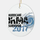 Orkaan Irma Survivor Florida 2017 Keramisch Ornament (Links)