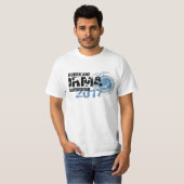 Orkaan Irma Survivor Florida 2017 Shirt (Voorkant volledig)