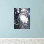 orkaan Isabel 2 Canvas Afdruk (Insitu (Houten vloer))