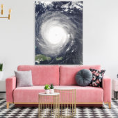 orkaan Isabel Canvas Afdruk (Insitu (Woonkamer))