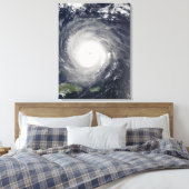 orkaan Isabel Canvas Afdruk (Insitu (Slaapkamer))