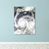 orkaan Isidore Canvas Afdruk (Insitu (Houten vloer))