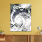 orkaan Isidore Canvas Afdruk (Insitu (Woonkamer))