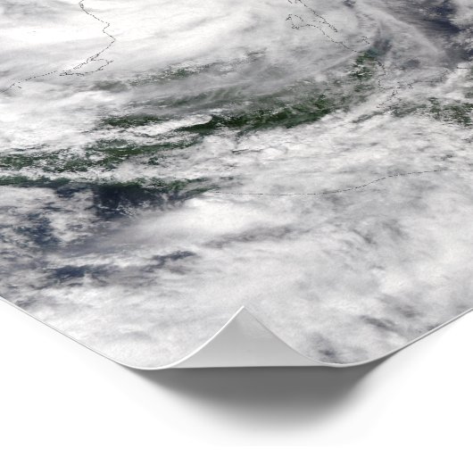 orkaan Isidore Poster (Hoek)