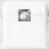 orkaan Ivan 2 Vierkante Sticker (Tas)