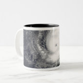 orkaan Ivan 3 Tweekleurige Koffiemok (Voorkant links)