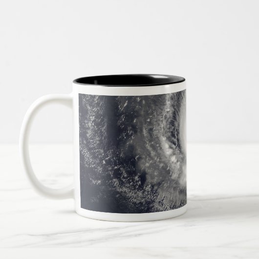 orkaan Ivan 3 Tweekleurige Koffiemok (Links)