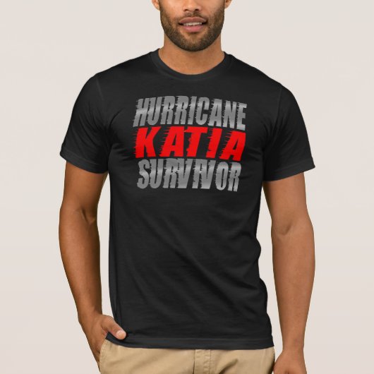 orkaan Katia Survivor Shirt (Voorkant)