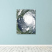 orkaan Katrina 2 Canvas Afdruk (Insitu (Houten vloer))