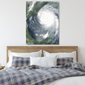 orkaan Katrina 2 Canvas Afdruk (Insitu (Slaapkamer))