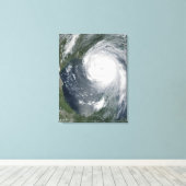 orkaan Katrina 2 Canvas Afdruk (Insitu (Houten vloer))