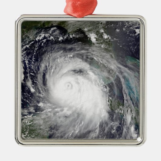 orkaan Katrina 3 Metalen Ornament (Voorkant)