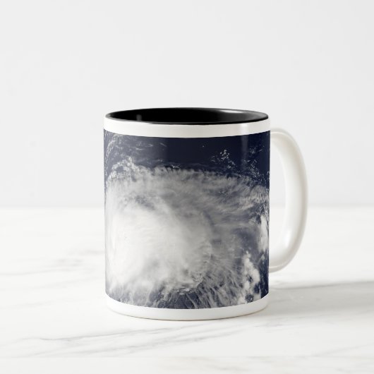 orkaan Kyle Tweekleurige Koffiemok (Voorkant rechts)