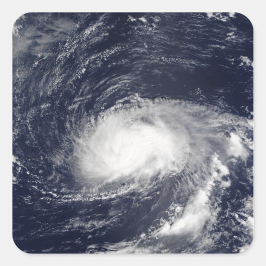 orkaan Kyle Vierkante Sticker (Voorkant)