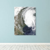 Orkaan Lili 2 Canvas Afdruk (Insitu (Houten vloer))