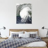 Orkaan Lili 3 Canvas Afdruk (Insitu (Slaapkamer))
