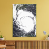 Orkaan Lili 5 Canvas Afdruk (Insitu (Woonkamer))